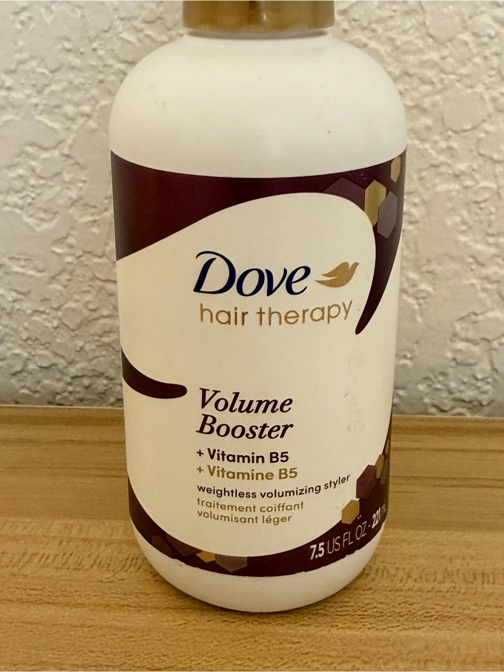 Dove Hair Therapy Volume Booster Spray B5 New Discontinued Product Full Size